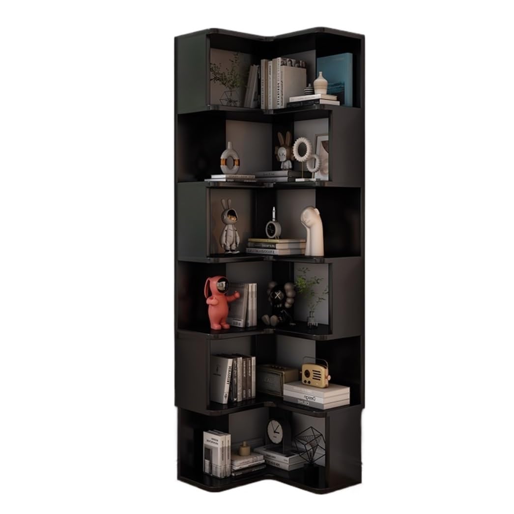 Amazon｜コーナーラック コーナーシェルフ コーナー棚 6段コーナー棚